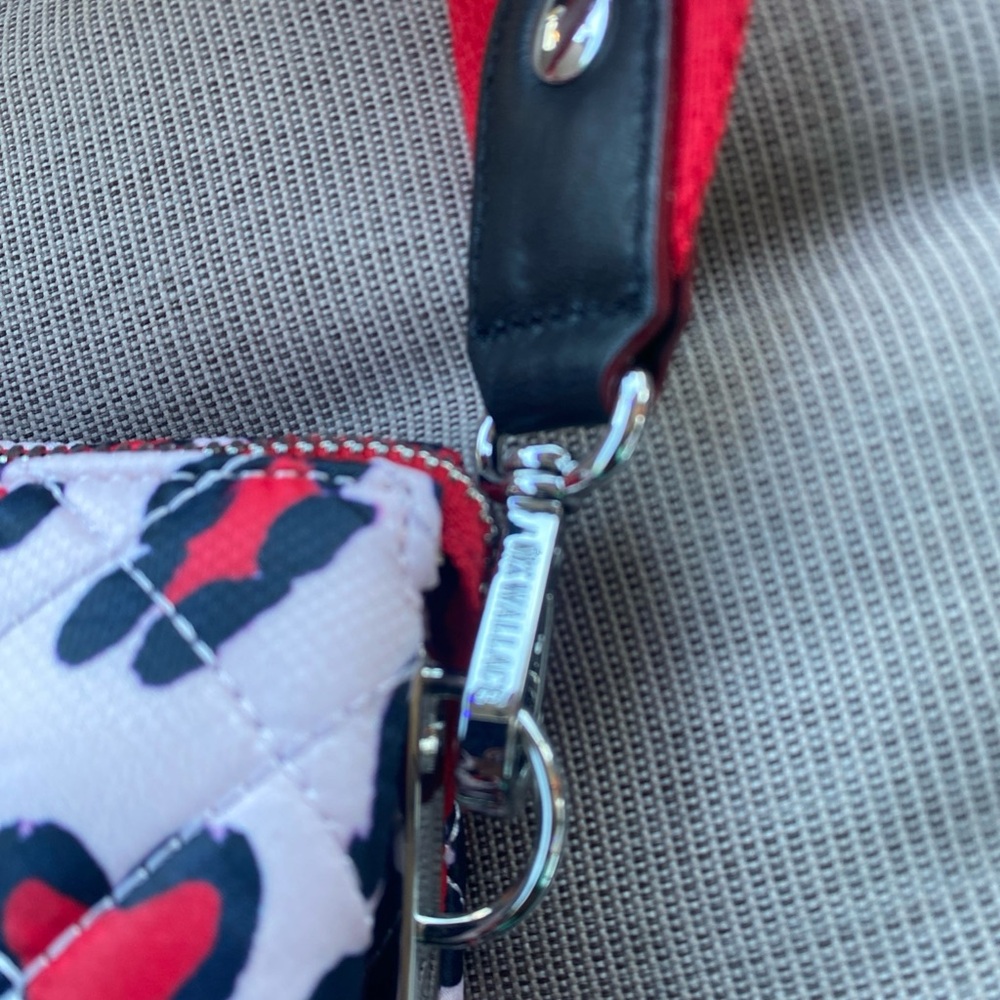 MZ Wallace Pippa Crosby Crossbody Heart Leopard Print Handbag Limited‎ Edition - Picture 4 of 12